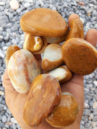 Marble river stone Marble river stone